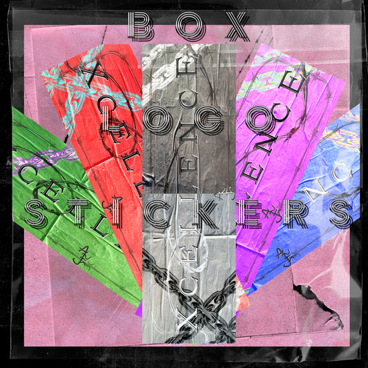 Box-Logo Stickers